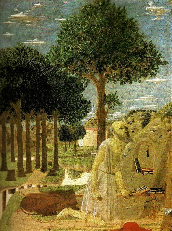 Piero della Francesca berlin staatliche museen tempera on panel oil painting image